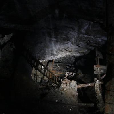 im Besucherbergwerk