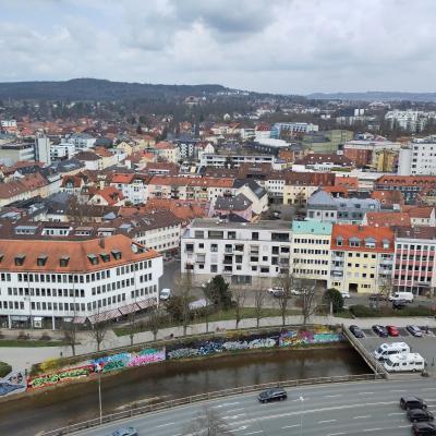Blick vom Rathaus