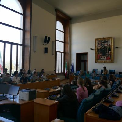 Empfang beim Bürgermeister