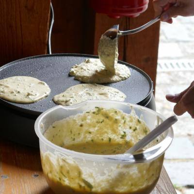 Kräuterpfannkuchen
