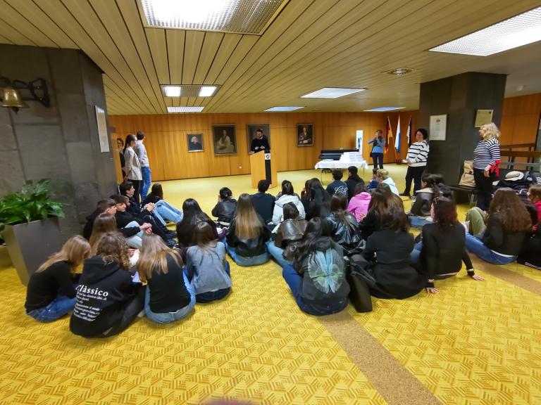 Empfang im Rathaus